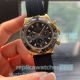 Copy Rolex Cosmo Daytona Gold Black Watches with OysterFlex Rubber Strap (3)_th.jpg